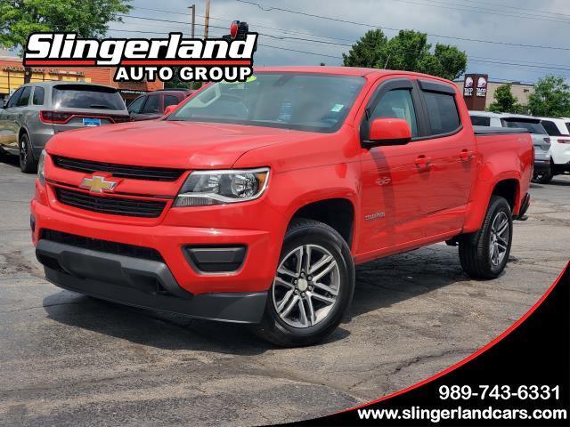 Red Hot 2020 Chevrolet Colorado Pickup Truck Four-Wheel Drive 8-Speed Automatic