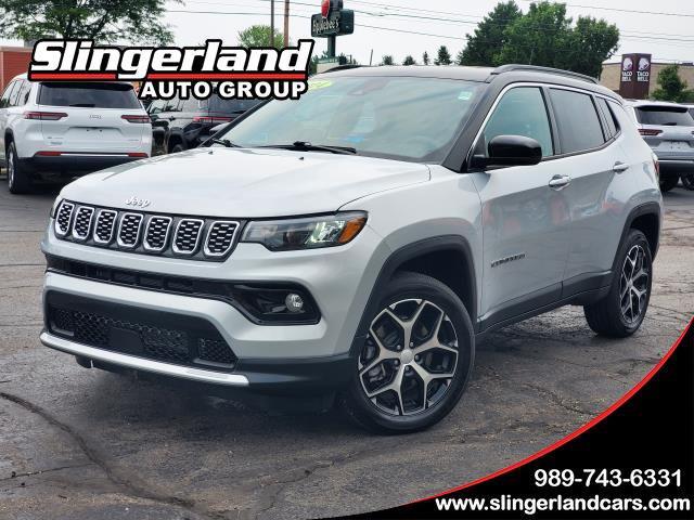 Silver Zynith Metallic Clearcoat 2024 Jeep Compass SUV / Crossover Four-Wheel Drive 8-Speed Automatic