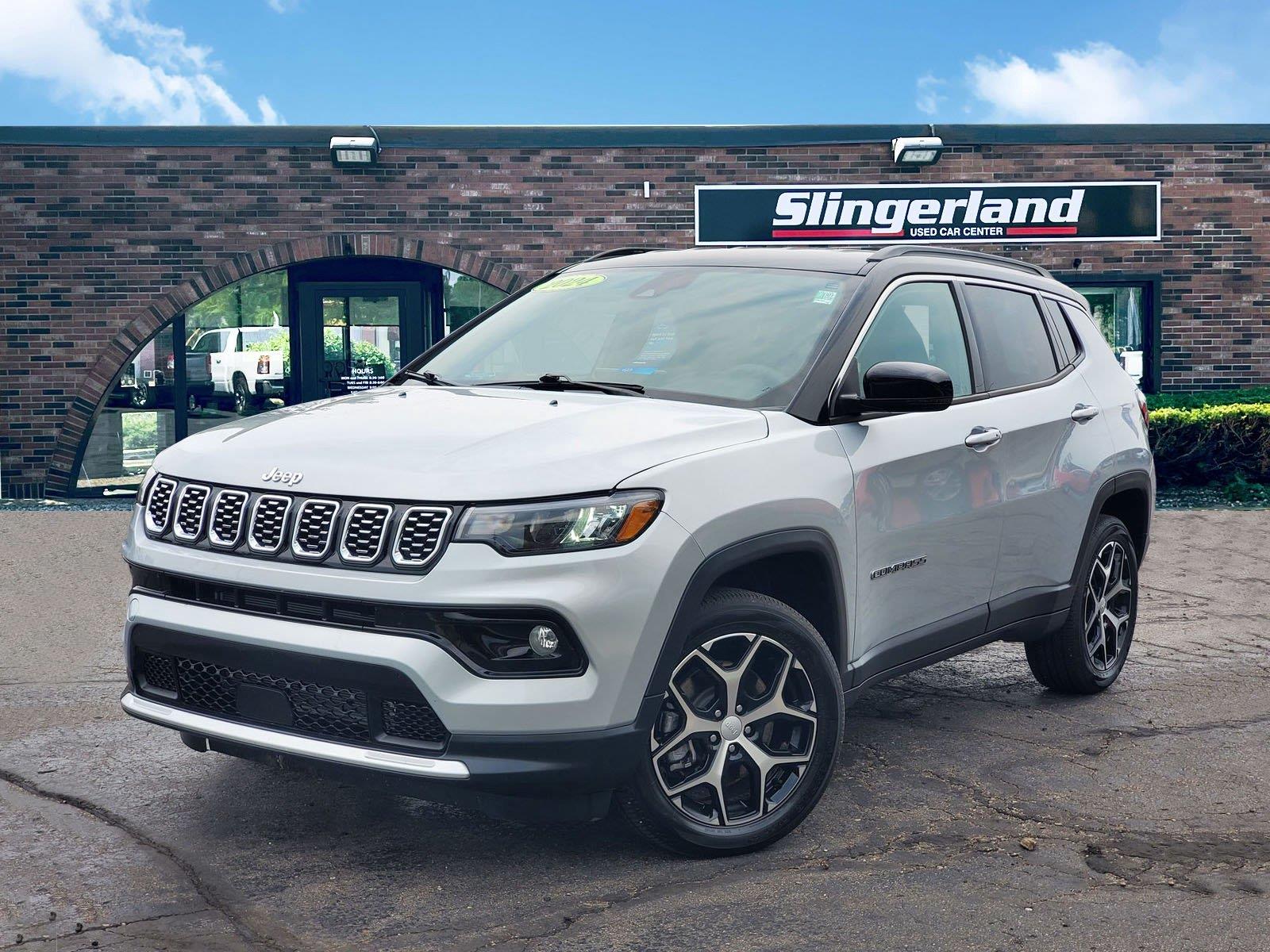 Silver Zynith Metallic Clearcoat 2024 Jeep Compass SUV / Crossover Four-Wheel Drive 8-Speed Automatic