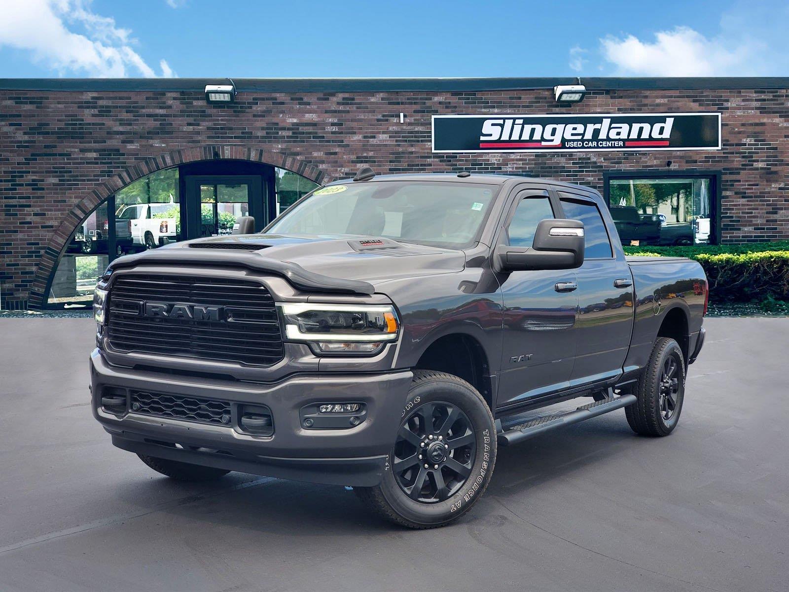 Gray (Granite Crystal Metallic Clearcoat) 2023 RAM 2500 Pickup Truck Four-Wheel Drive 8-Speed Automatic