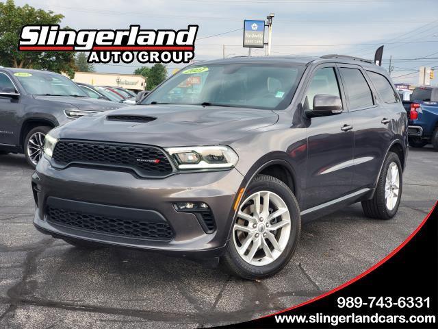 Granite Clearcoat 2021 Dodge Durango SUV / Crossover All-Wheel Drive 8-Speed Automatic