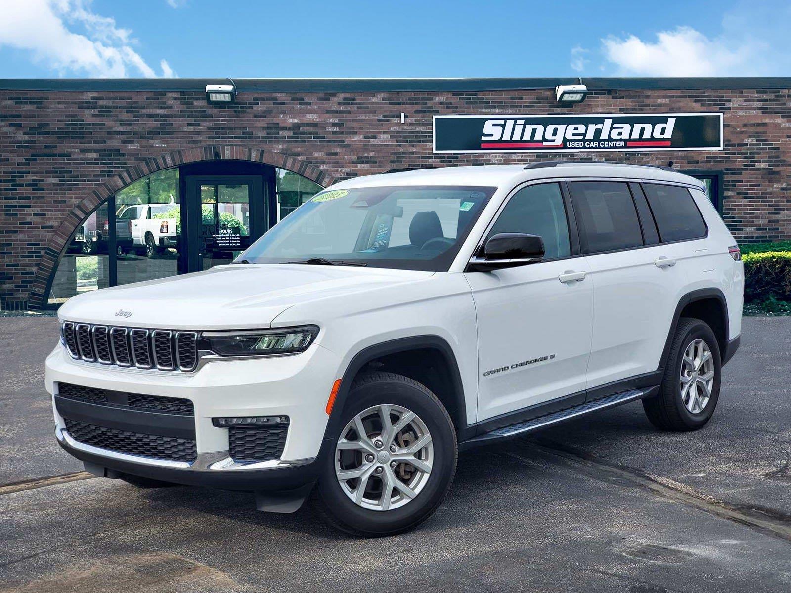 Bright White Clearcoat 2023 Jeep Grand Cherokee L SUV / Crossover Four-Wheel Drive 8-Speed Automatic