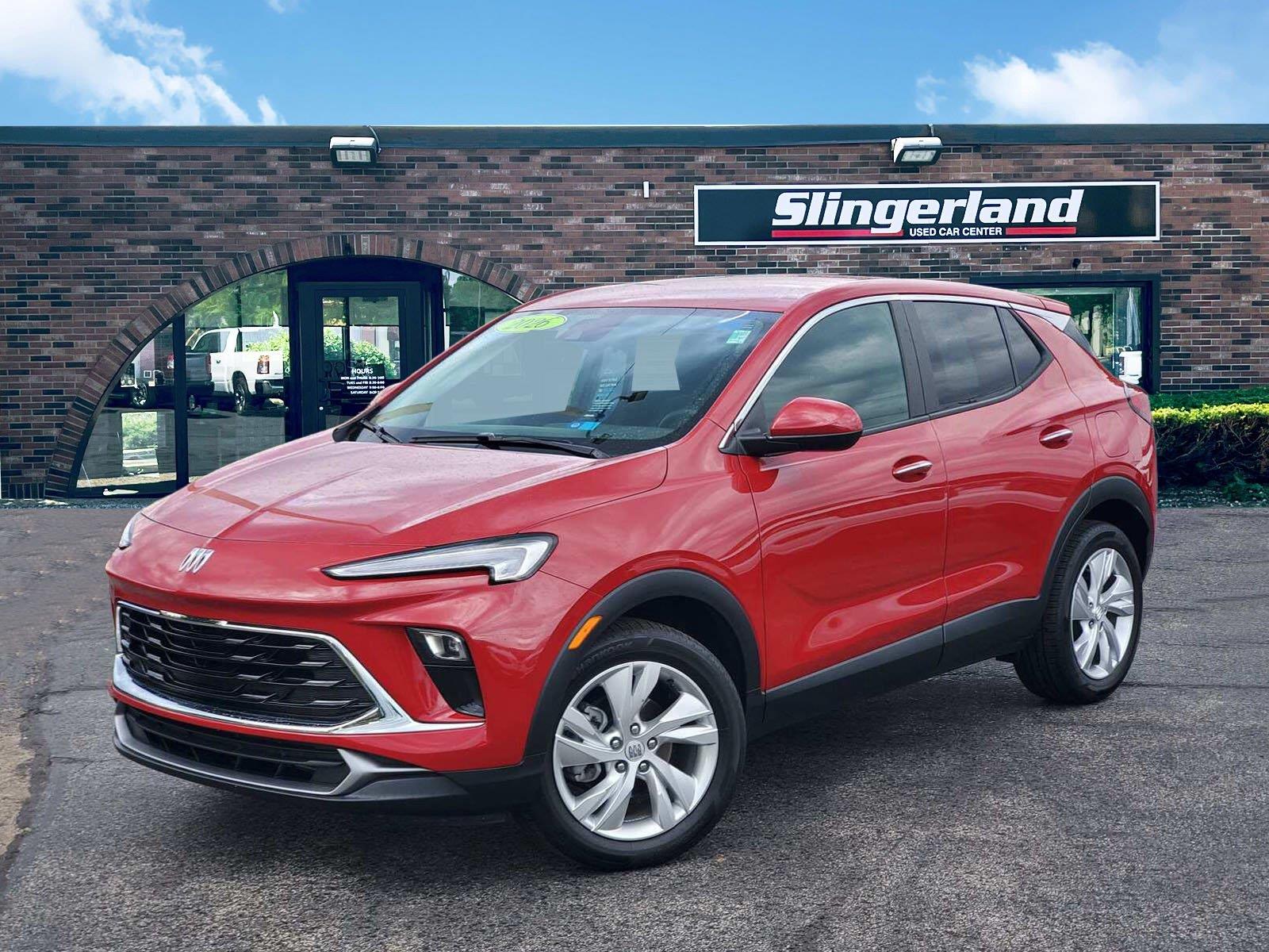 Brilliant Red 2026 Buick Encore GX SUV / Crossover Front-Wheel Drive Continuously Variable Transmission