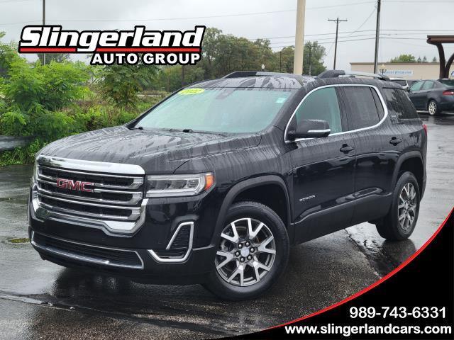 Black (Ebony Twilight Metallic) 2021 GMC Acadia SUV / Crossover Four-Wheel Drive 9-Speed Automatic
