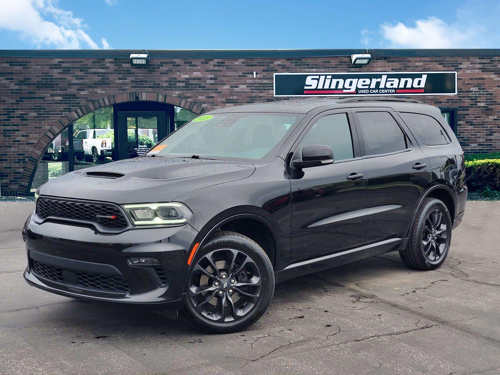 DB Black Clearcoat 2023 Dodge Durango SUV / Crossover All-Wheel Drive 8-Speed Automatic