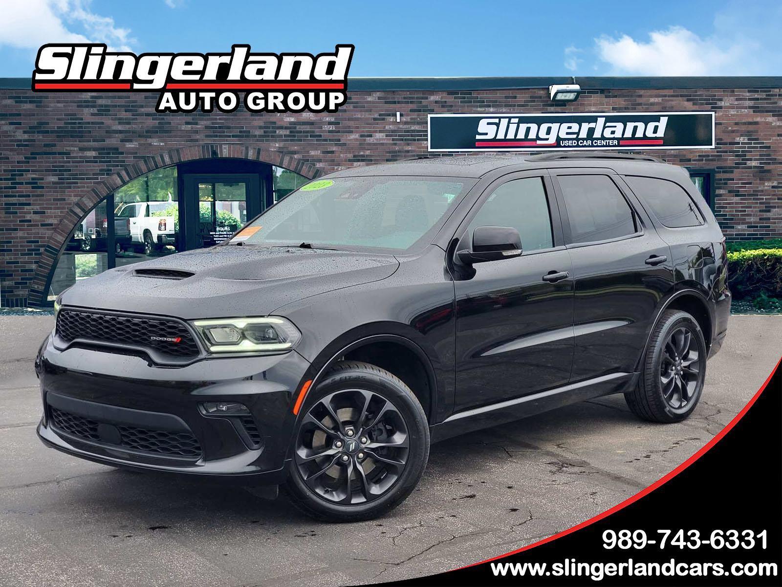 DB Black Clearcoat 2023 Dodge Durango SUV / Crossover All-Wheel Drive 8-Speed Automatic