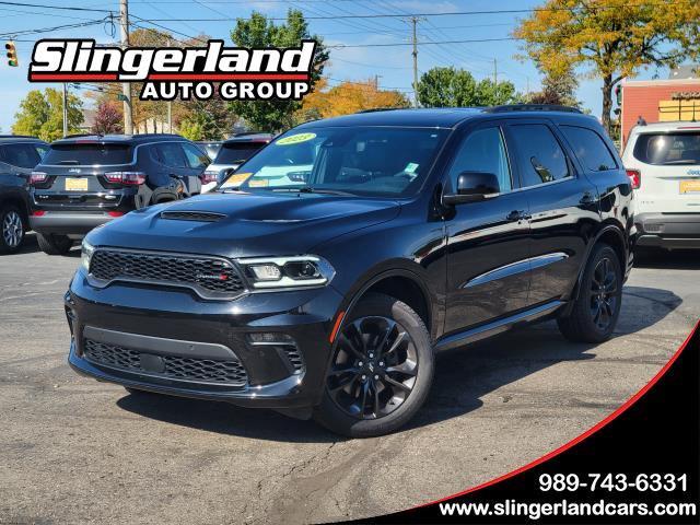 DB Black Clearcoat 2023 Dodge Durango SUV / Crossover All-Wheel Drive 8-Speed Automatic