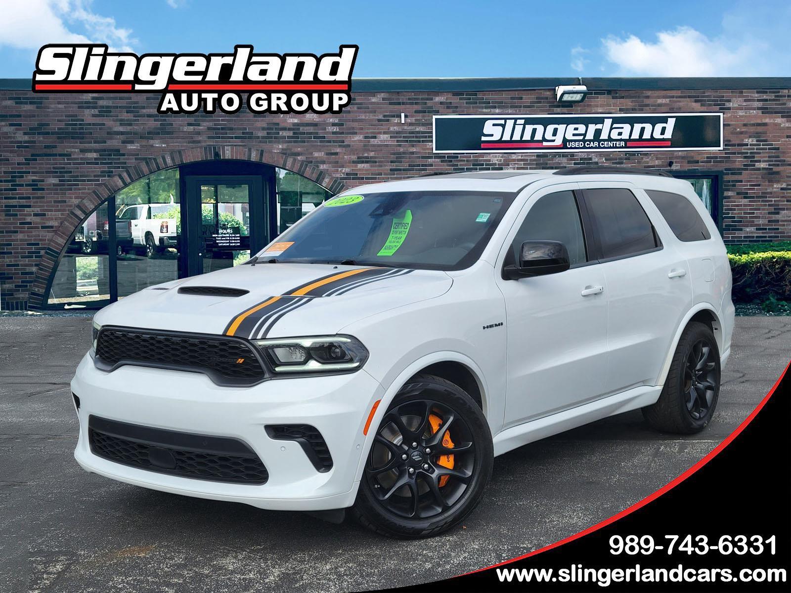 White Knuckle Clearcoat 2023 Dodge Durango SUV / Crossover All-Wheel Drive 8-Speed Automatic