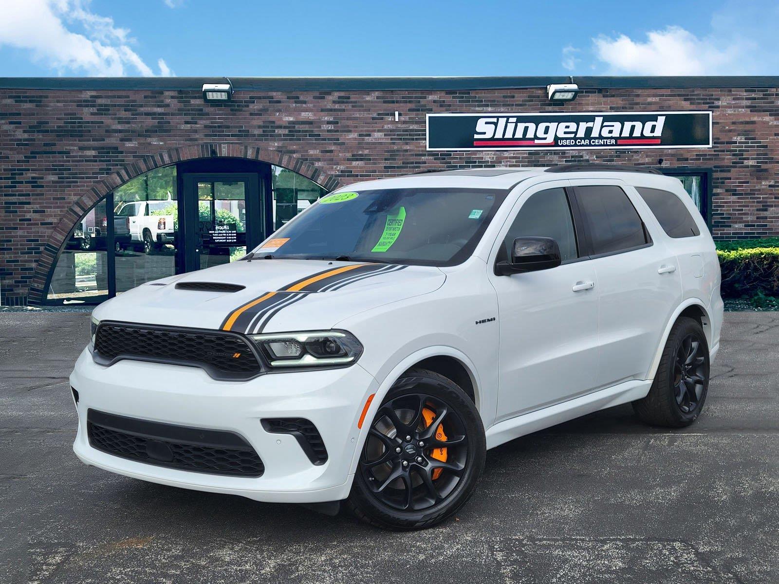 White Knuckle Clearcoat 2023 Dodge Durango SUV / Crossover All-Wheel Drive 8-Speed Automatic