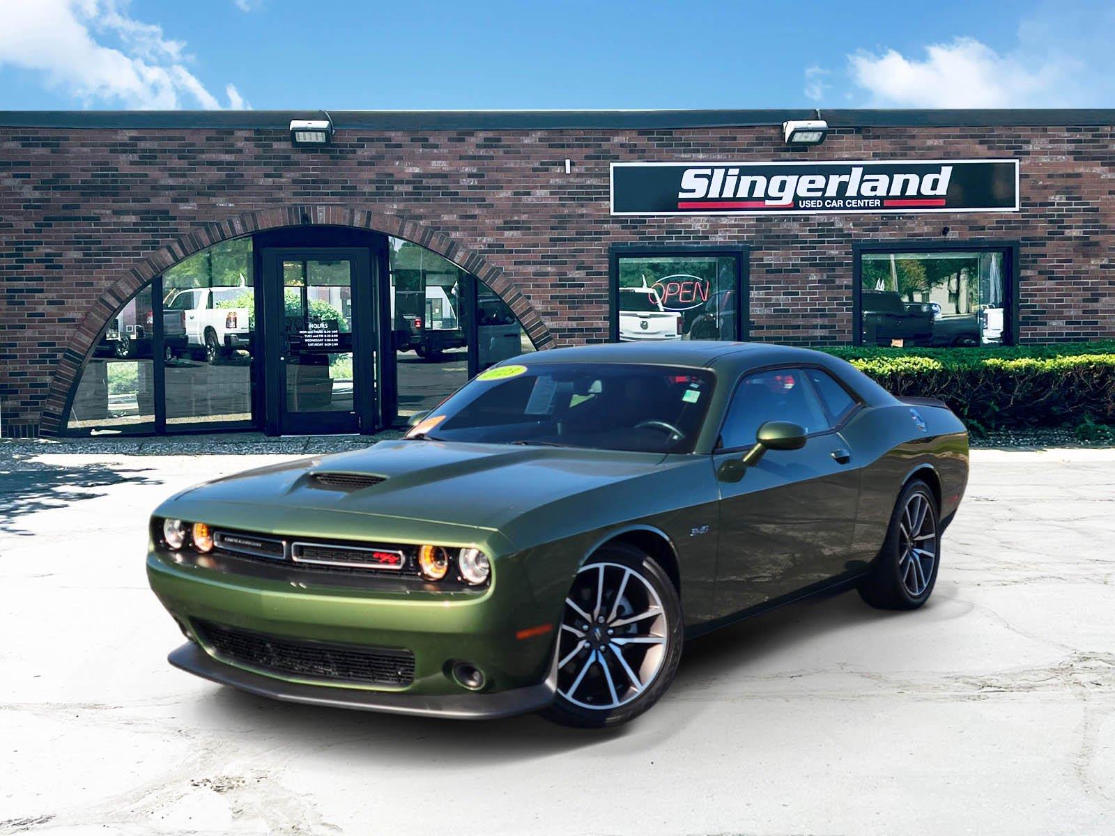 F8 Green 2023 Dodge Challenger Coupe Rear-Wheel Drive 8-Speed Automatic