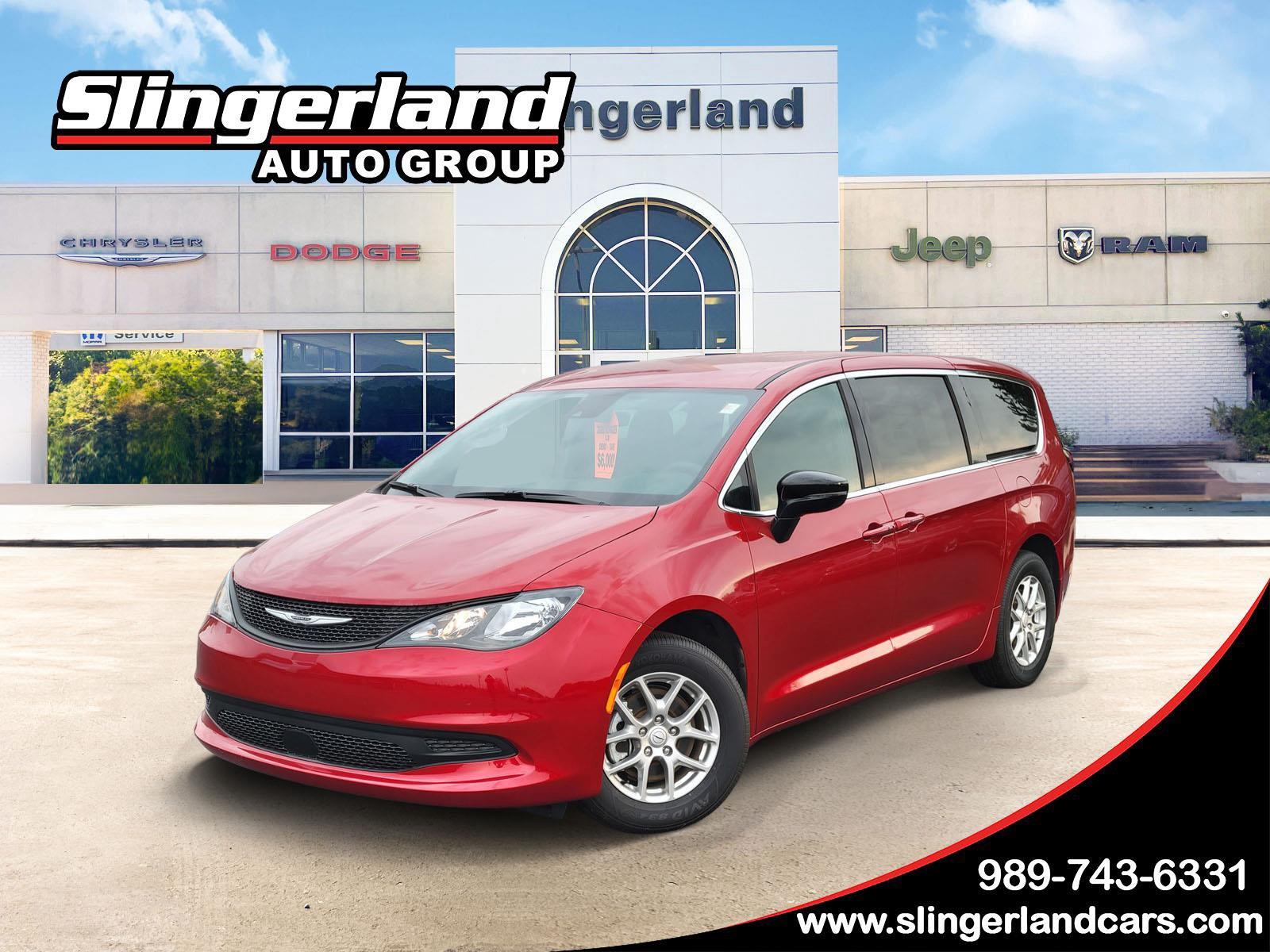 Red Hot Pearlcoat 2026 Chrysler Voyager Minivan Front-Wheel Drive 9-Speed Automatic