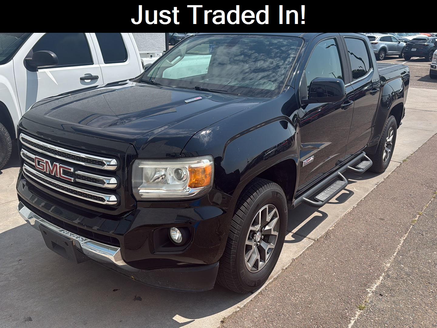 Onyx Black 2017 GMC Canyon Pickup Truck Four-Wheel Drive 6-Speed Automatic