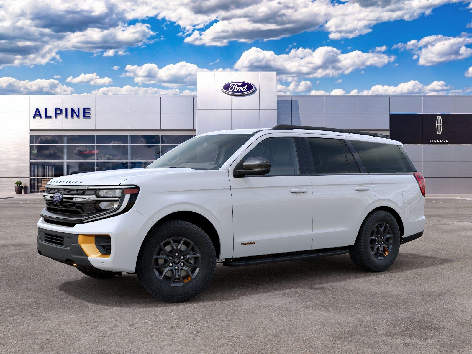 Star White Metallic Tri-Coat 2027 Ford Expedition SUV / Crossover Four-Wheel Drive Automatic