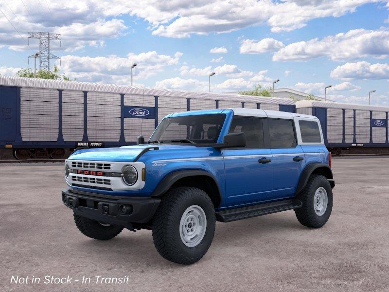 Velocity Blue Metallic 2026 Ford Bronco SUV / Crossover Four-Wheel Drive 7-Speed Manual