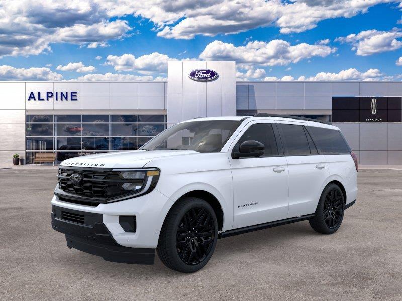 Star White Metallic Tri-Coat 2026 Ford Expedition SUV / Crossover Four-Wheel Drive Automatic