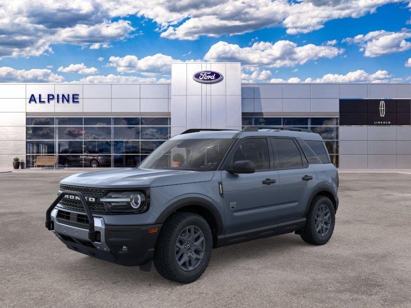 Blue (Azure Gray Metallic Tri-Coat) 2025 Ford Bronco Sport SUV / Crossover All-Wheel Drive 8-Speed Automatic
