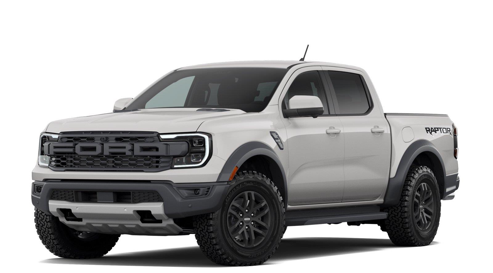 Avalanche Gray 2026 Ford Ranger Pickup Truck Four-Wheel Drive Automatic