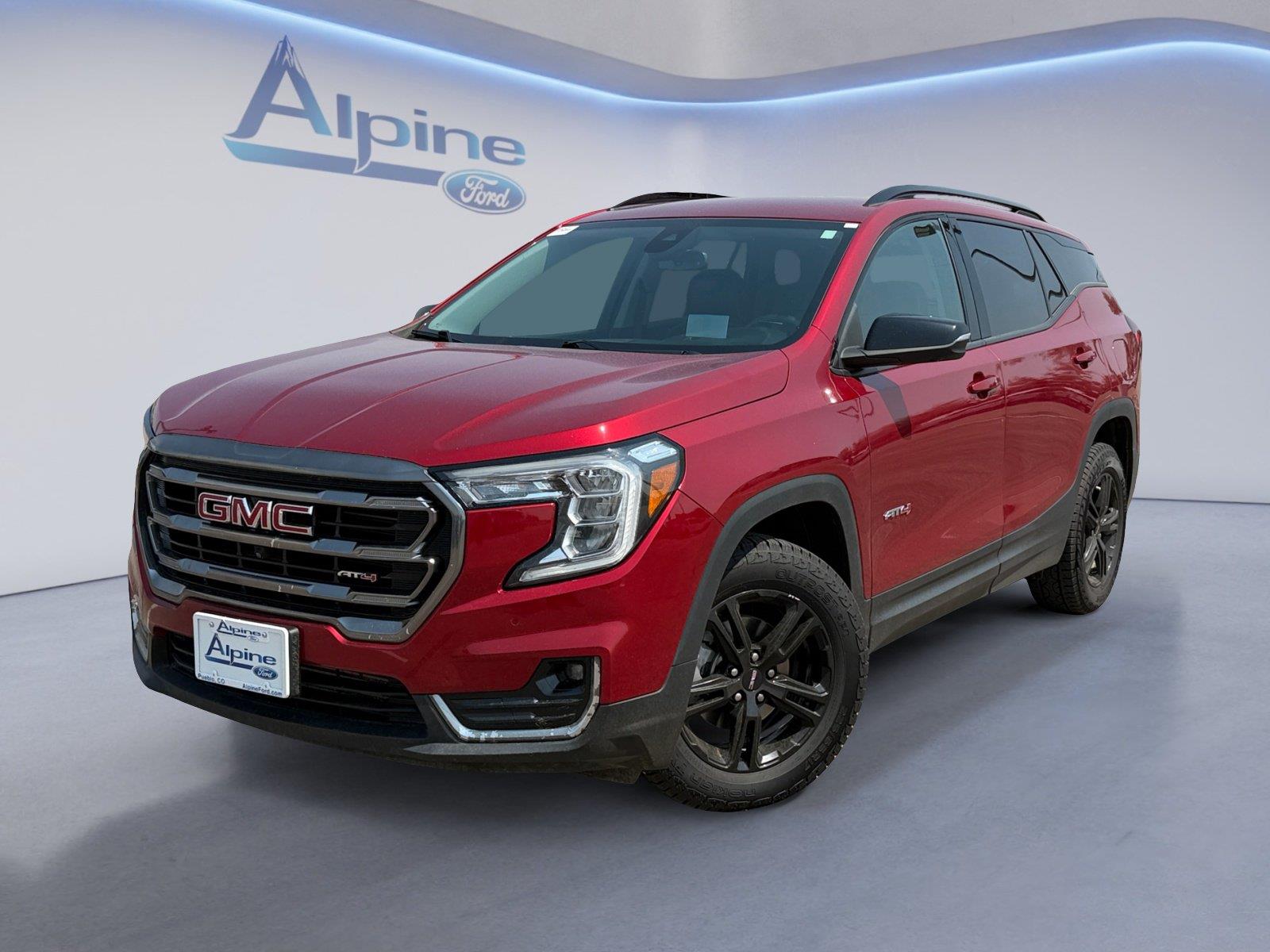 Cayenne Red Tintcoat 2022 GMC Terrain SUV / Crossover All-Wheel Drive 9-Speed Automatic Overdrive