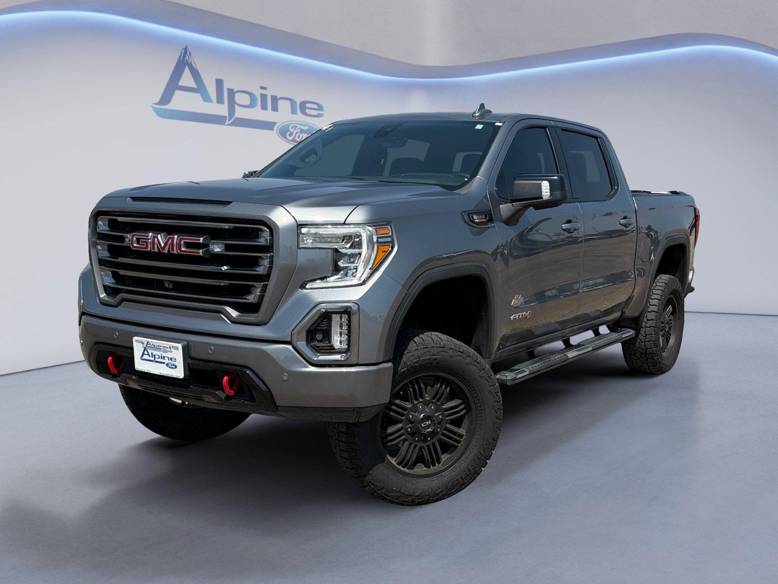 Gray (Satin Steel Metallic) 2021 GMC Sierra 1500 Pickup Truck Four-Wheel Drive Automatic