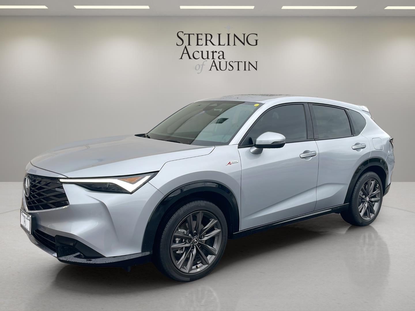 Solar Silver Metallic 2025 Acura ADX FWD with A-SPEC Package SUV / Crossover Front-Wheel Drive Continuously Variable Transmission