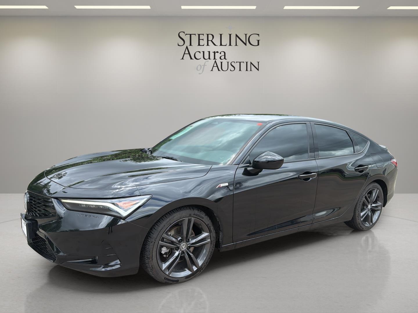Majestic Black Pearl 2023 Acura Integra FWD with A-SPEC Package Sedan Front-Wheel Drive 7-Speed CVT