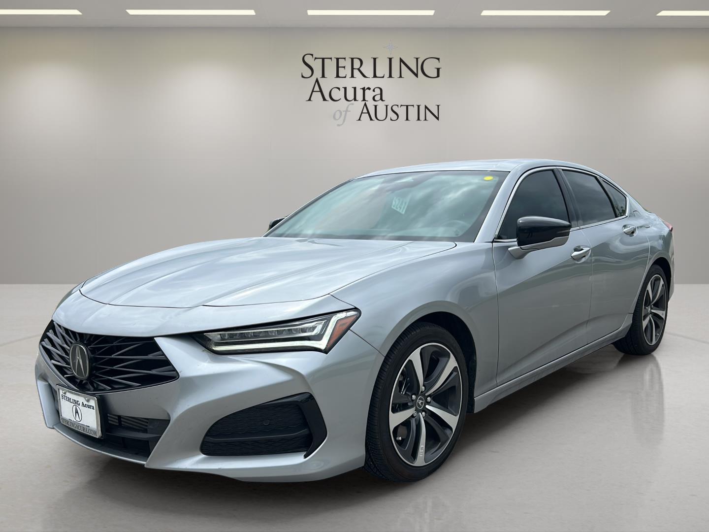 Lunar Silver Metallic 2025 Acura TLX FWD with Technology Package Sedan Front-Wheel Drive Automatic