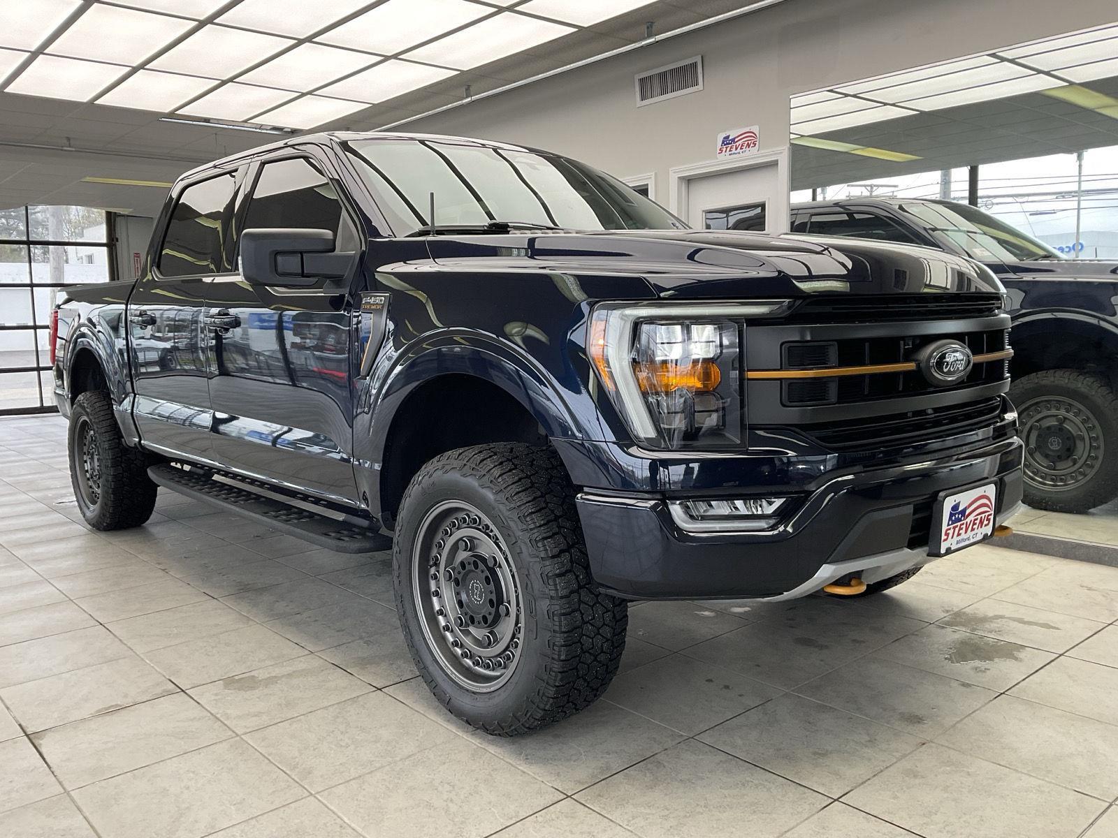 Antimatter Blue 2023 Ford F-150 Tremor SuperCrew 4WD Pickup Truck Four-Wheel Drive Automatic