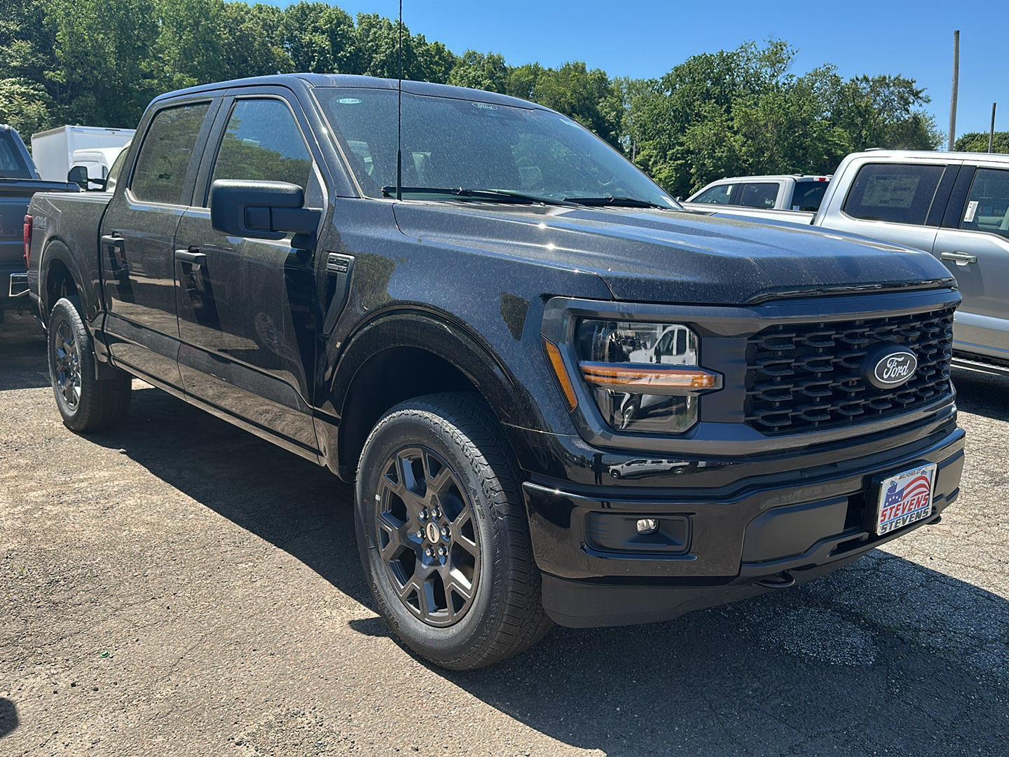 Agate Black 2026 Ford F-150 STX SuperCrew 4WD Pickup Truck Four-Wheel Drive Automatic