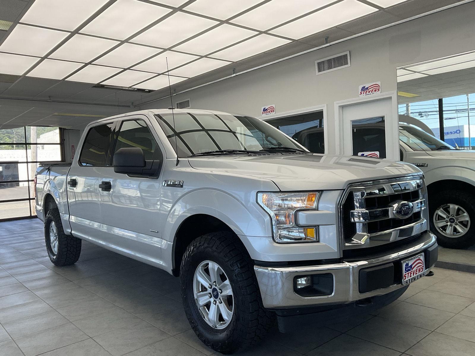 Ingot Silver 2017 Ford F-150 Pickup Truck Four-Wheel Drive Automatic