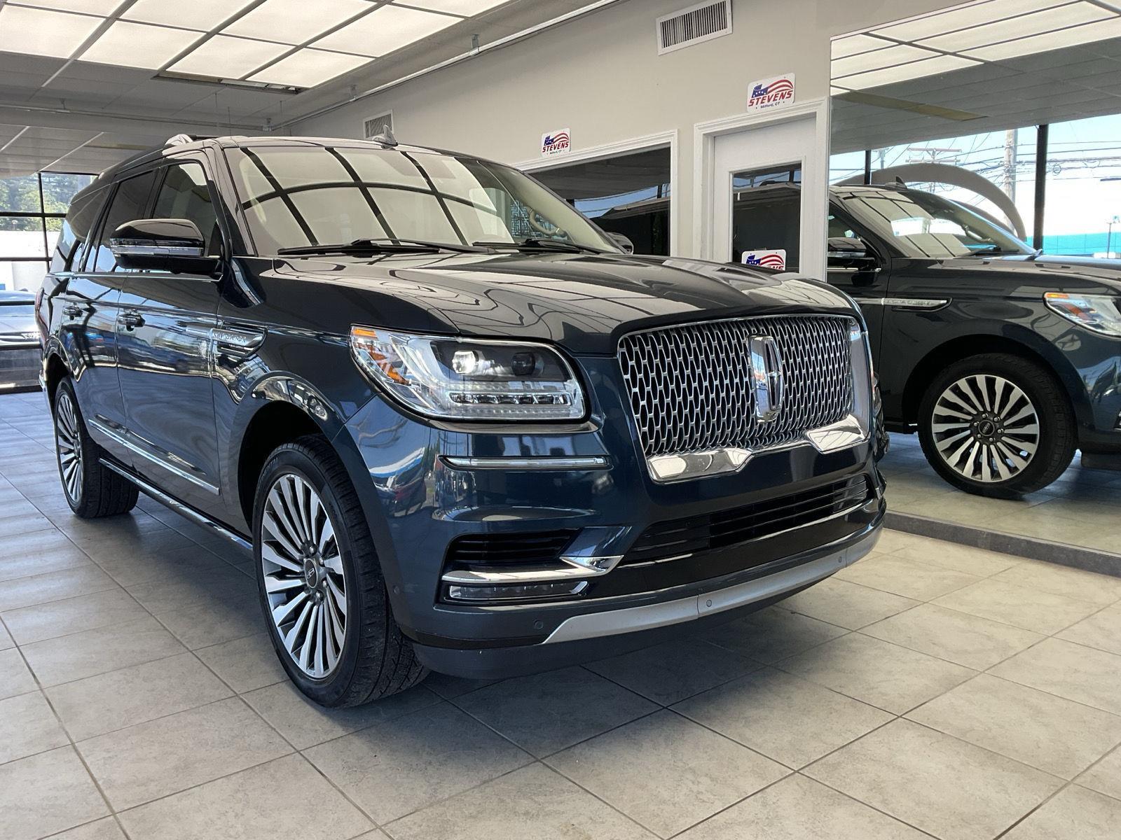 Flight Blue 2021 Lincoln Navigator SUV / Crossover Four-Wheel Drive Automatic