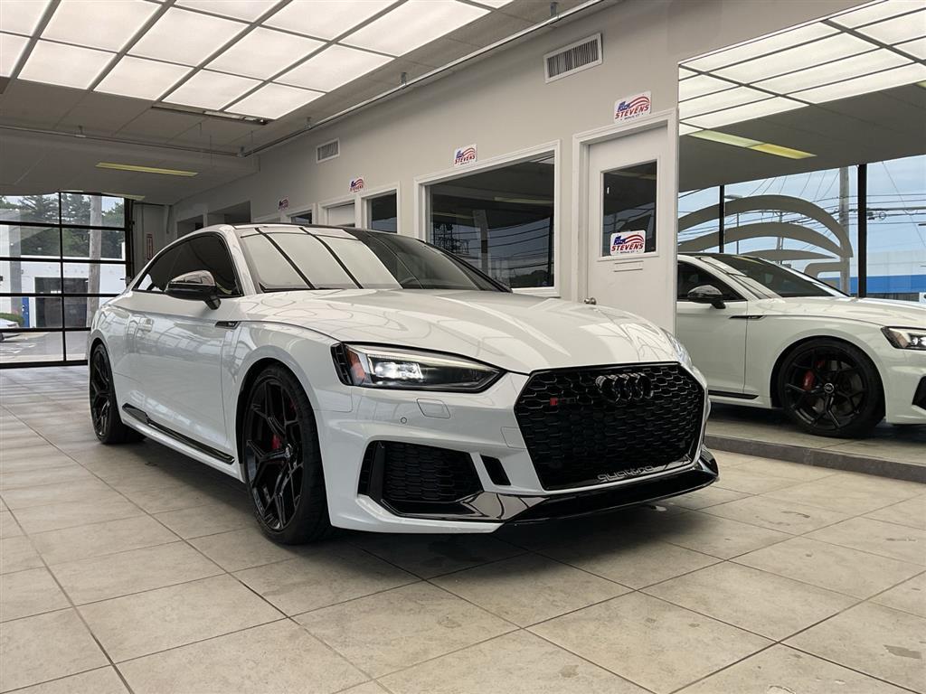 Glacier White Metallic 2018 Audi RS 5 Coupe All-Wheel Drive Automatic
