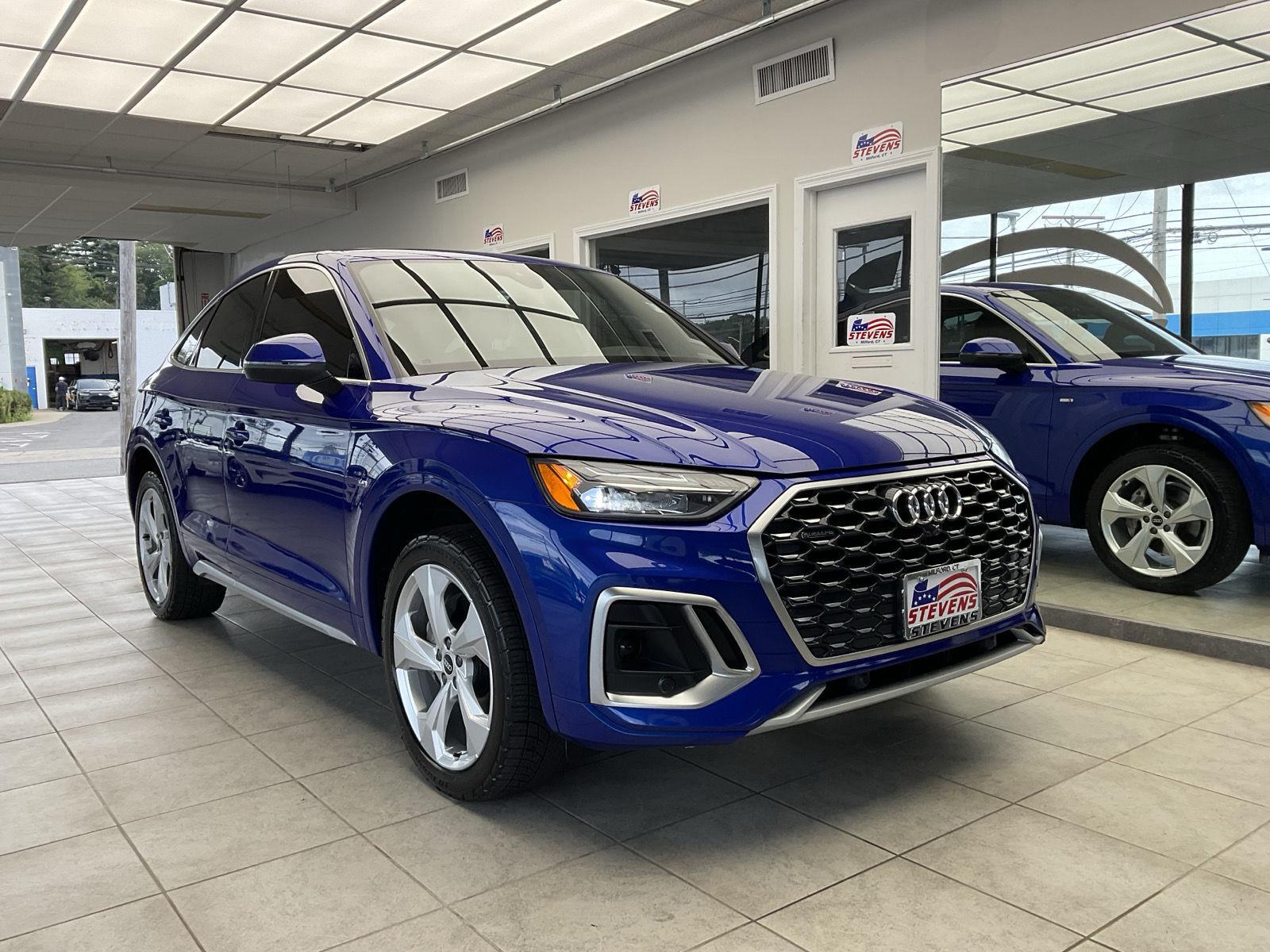 Ultra Blue Metallic 2021 Audi Q5 Sportback Sedan All-Wheel Drive Automatic