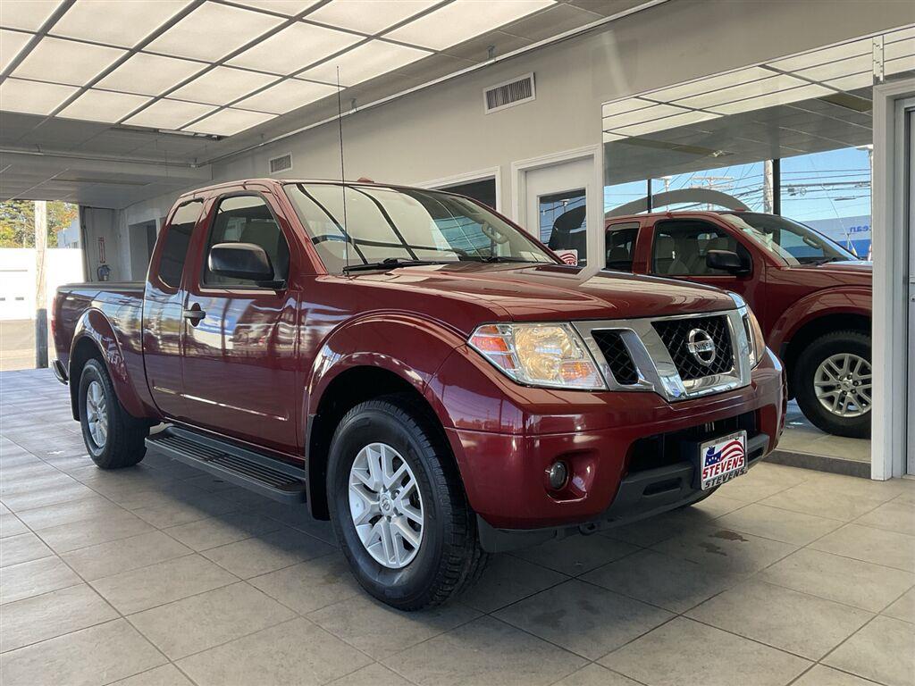 Cayenne Red 2016 Nissan Frontier Pickup Truck Four-Wheel Drive Automatic