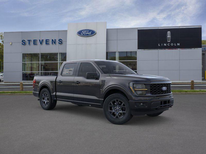 Agate Black 2026 Ford F-150 STX SuperCrew 4WD Pickup Truck Four-Wheel Drive Automatic