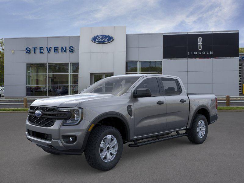 Carbonized Gray 2025 Ford Ranger Pickup Truck Four-Wheel Drive Automatic