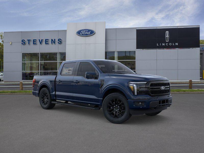Antimatter Blue Metallic 2026 Ford F-150 Lariat SuperCrew 4WD Pickup Truck Four-Wheel Drive Automatic