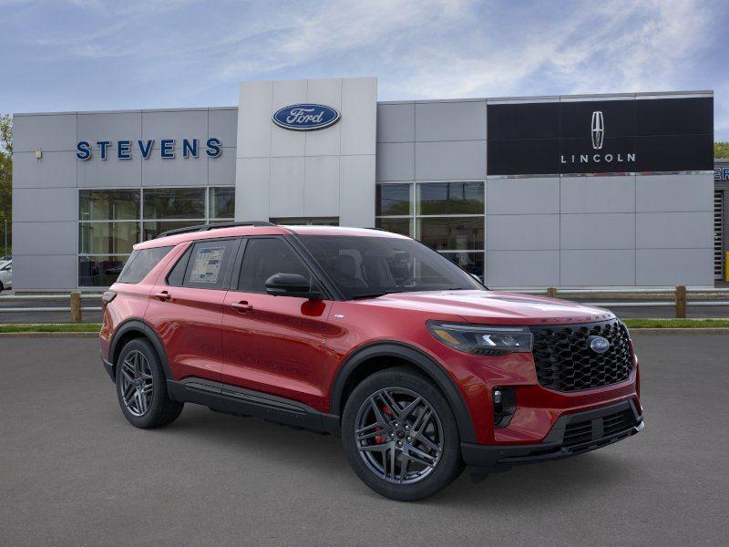 Rapid Red Metallic Tinted Clearcoat 2026 Ford Explorer SUV / Crossover All-Wheel Drive Automatic