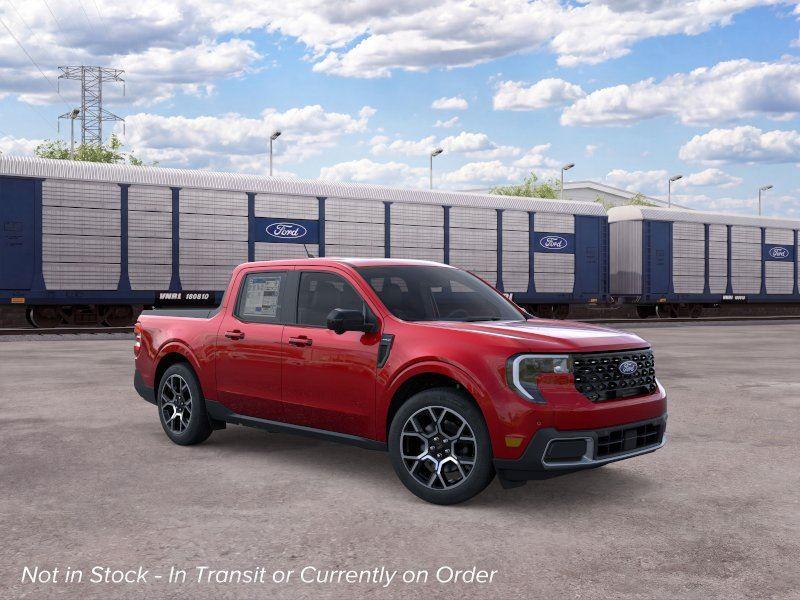 Ruby Red Metallic Tinted Clearcoat 2026 Ford Maverick Pickup Truck All-Wheel Drive Continuously Variable Transmission