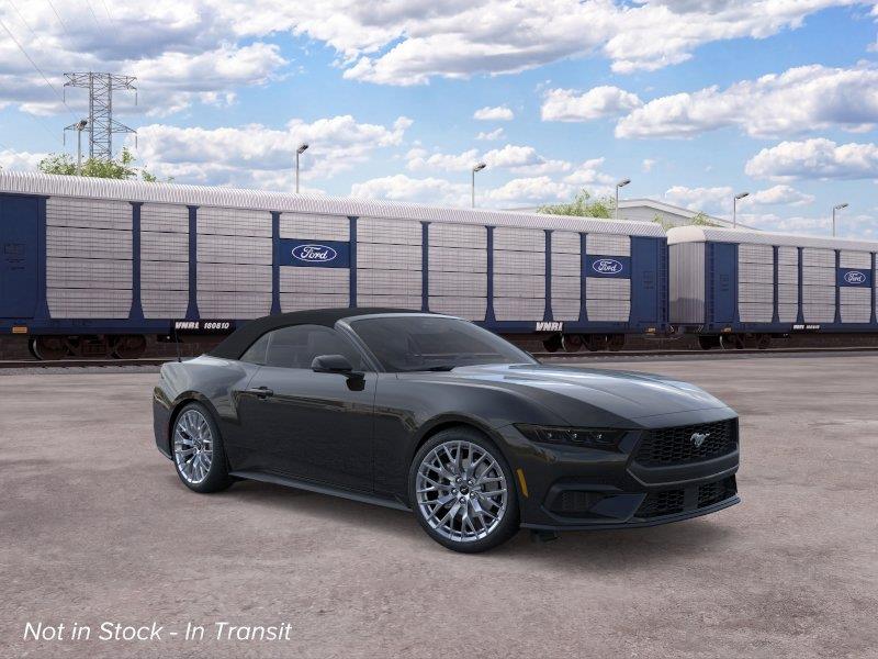 Shadow Black 2026 Ford Mustang Convertible Rear-Wheel Drive Automatic