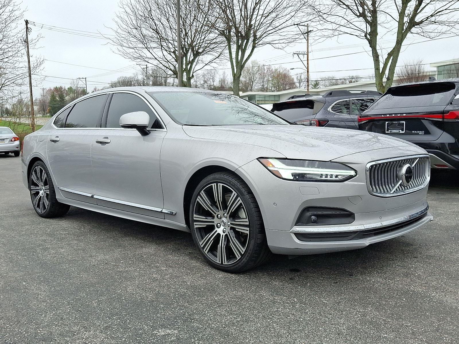 SILVER DAWN 2023 Volvo S90 B6 Ultimate AWD Sedan All-Wheel Drive Automatic