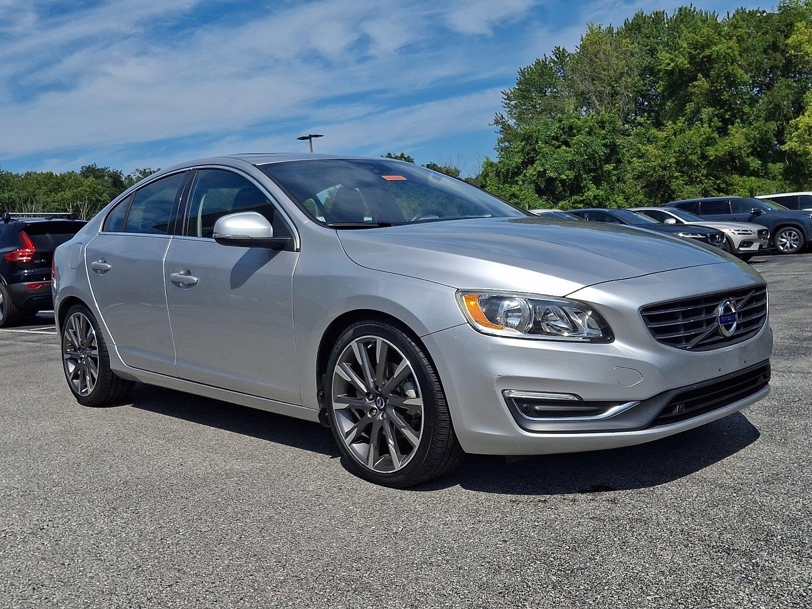 Silver 2015 Volvo S60 Sedan Front-Wheel Drive Automatic