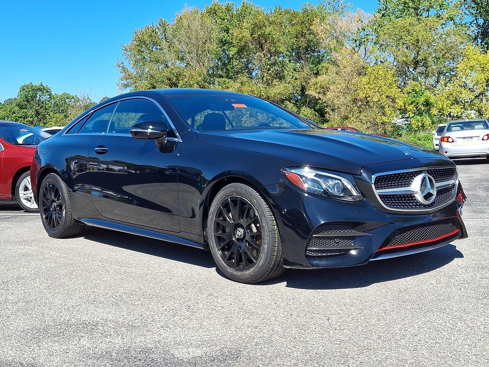 Black 2019 Mercedes-Benz E-Class Coupe All-Wheel Drive Automatic