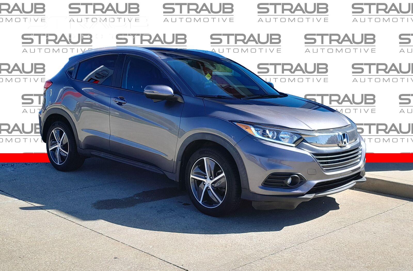 Gray (Modern Steel Metallic) 2022 Honda HR-V SUV / Crossover All-Wheel Drive Continuously Variable Transmission
