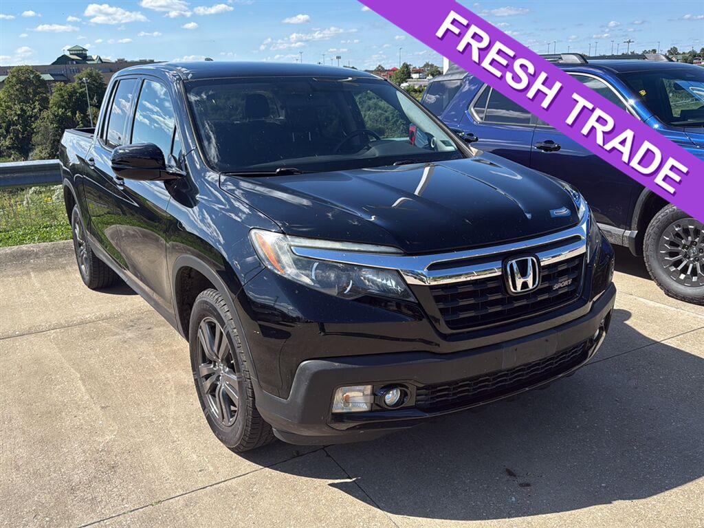Crystal Black Pearl 2017 Honda Ridgeline Pickup Truck All-Wheel Drive Automatic