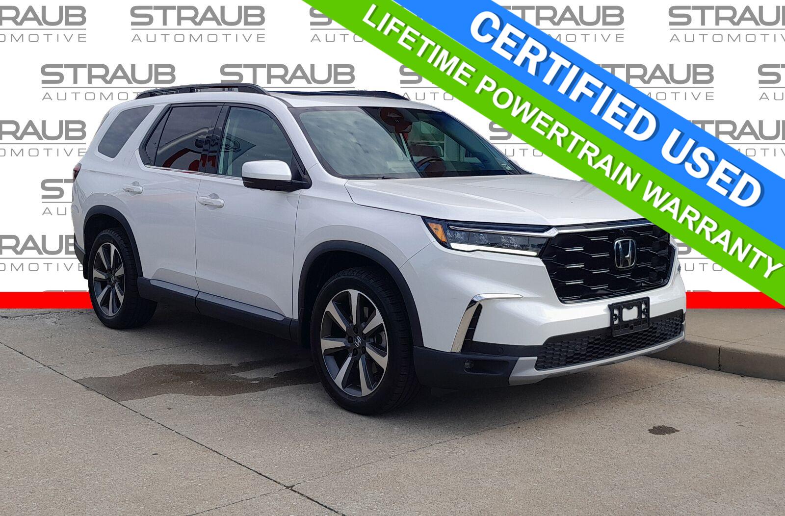 Platinum White Pearl 2024 Honda Pilot SUV / Crossover All-Wheel Drive Automatic