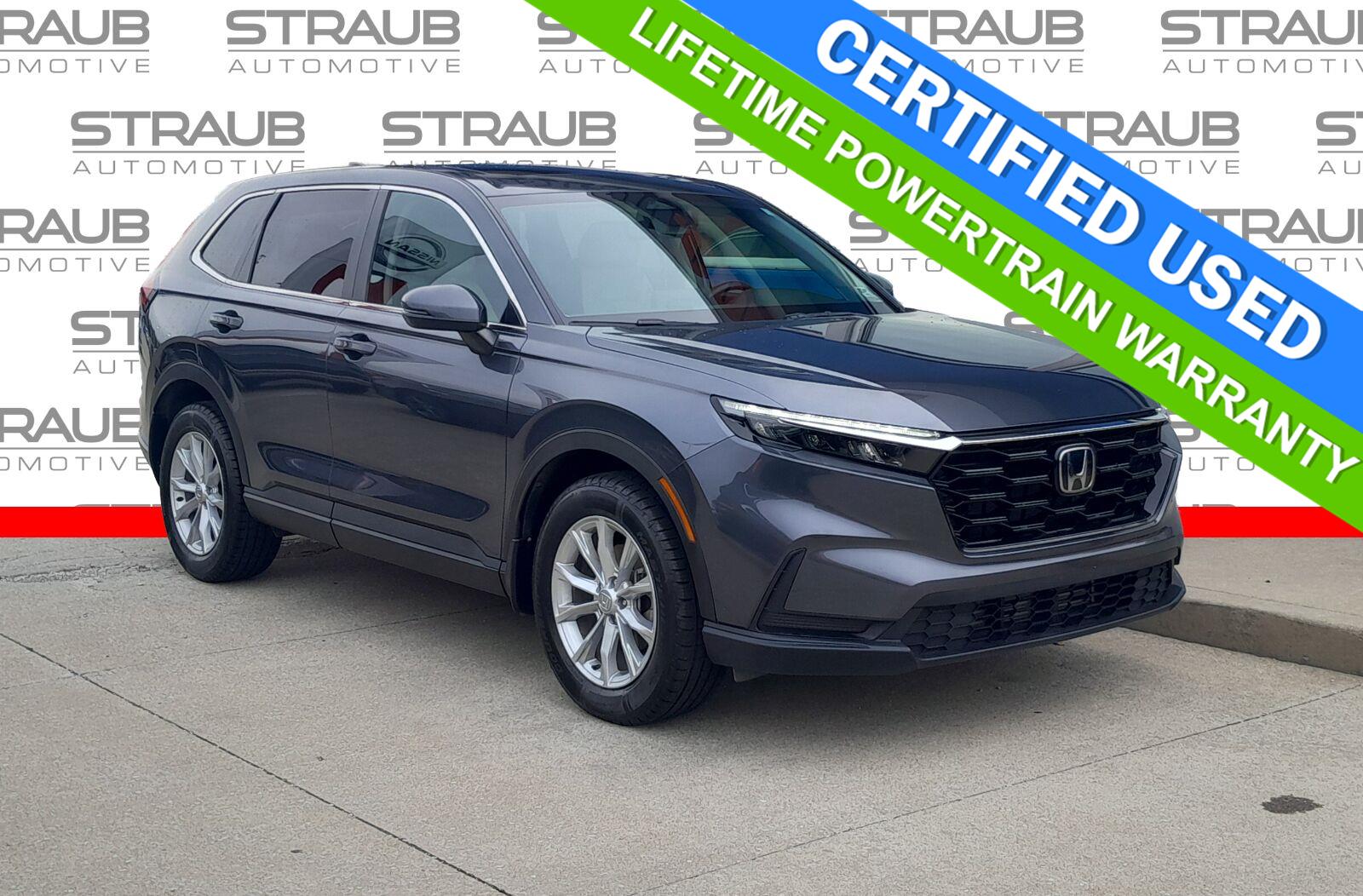 Meteorite Gray Metallic 2024 Honda CR-V SUV / Crossover All-Wheel Drive Continuously Variable Transmission