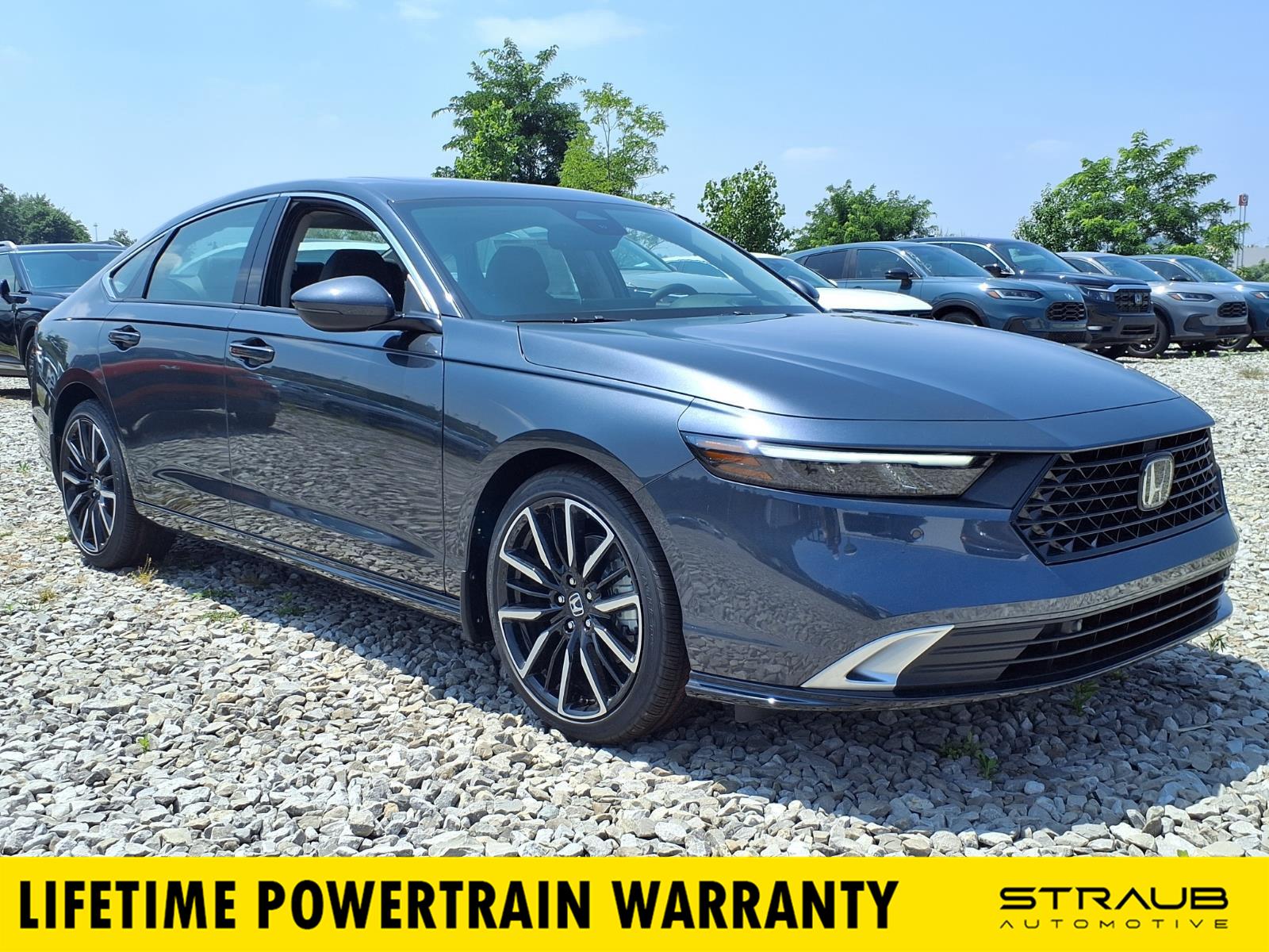 Meteorite Gray Metallic 2026 Honda Accord Hybrid Sedan Front-Wheel Drive 1-Speed Dual Clutch