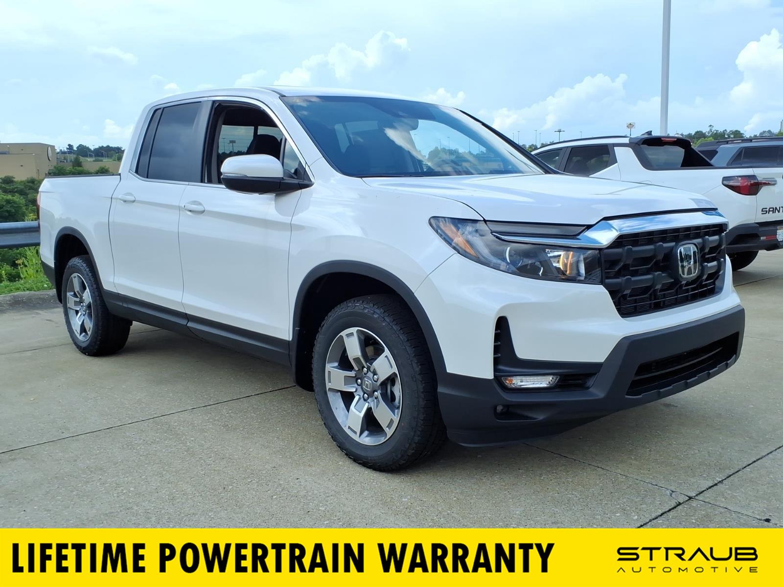 Platinum White Pearl 2026 Honda Ridgeline Pickup Truck All-Wheel Drive 9-Speed Automatic
