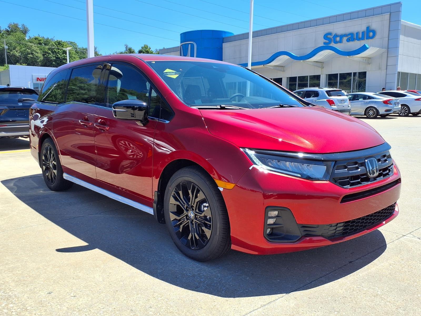 Radiant Red Metallic II 2026 Honda Odyssey Minivan Front-Wheel Drive Automatic