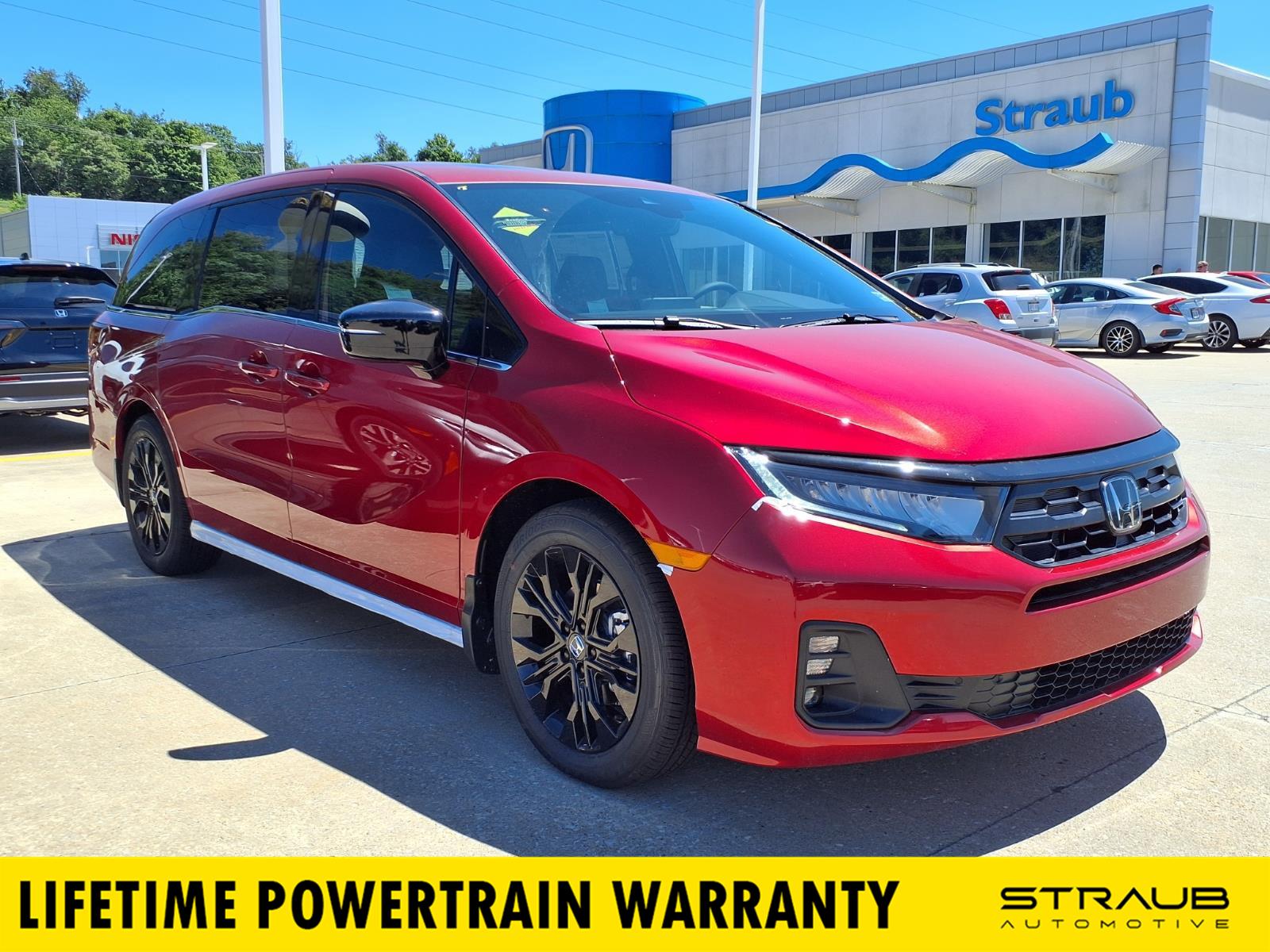 Radiant Red Metallic II 2026 Honda Odyssey Minivan Front-Wheel Drive Automatic